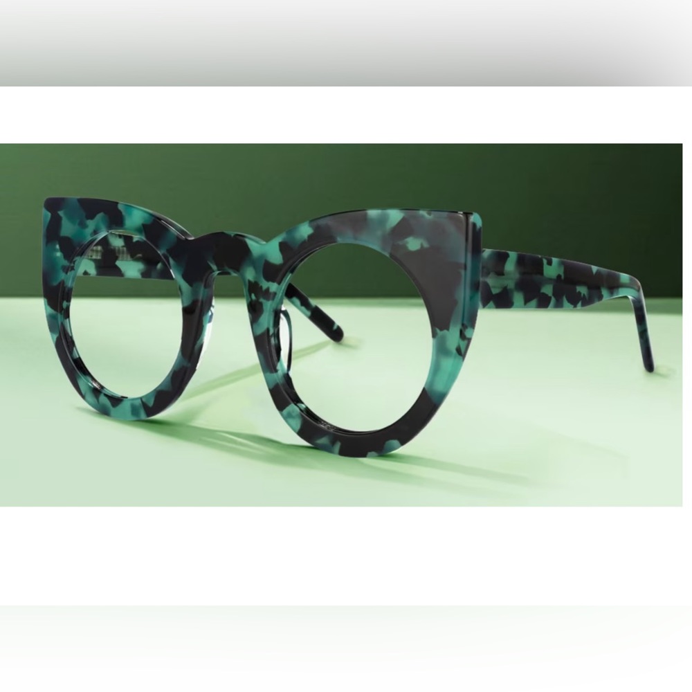 Cateye Eyeglass Frames - Multicolored - image 1